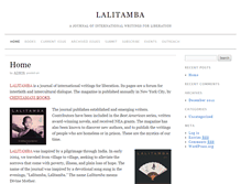 Tablet Screenshot of lalitamba.com